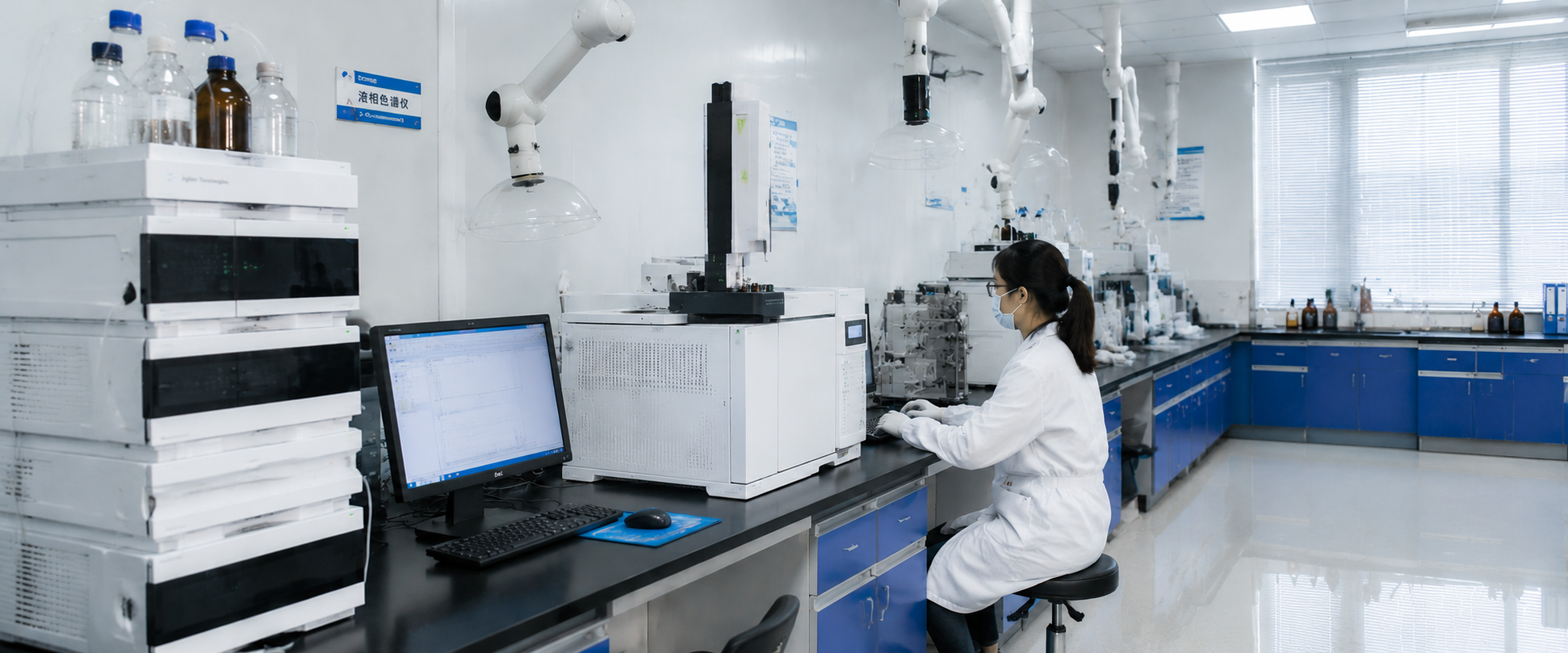 Chemical quality control laboratory